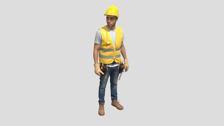 Construction Worker in Training