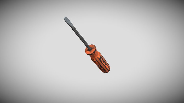 Screwdriver 3D Model