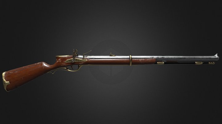 Buccaneer Musket 3D Model