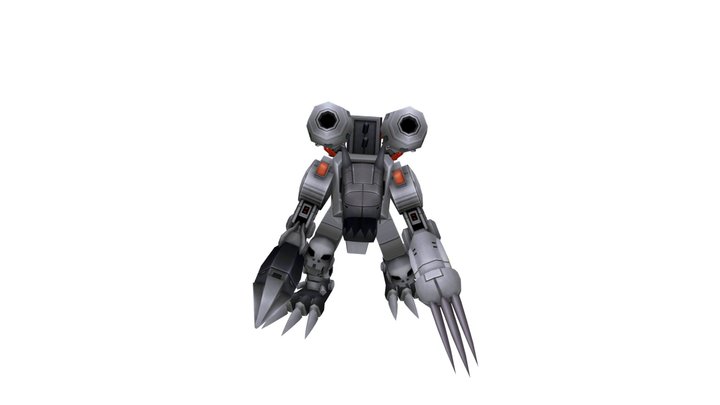 Digimon Links - Machinedramon 3D Model