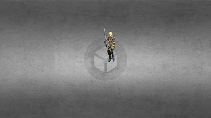 644230057 - Maria - Gaeatswordjumpattack 3D Model