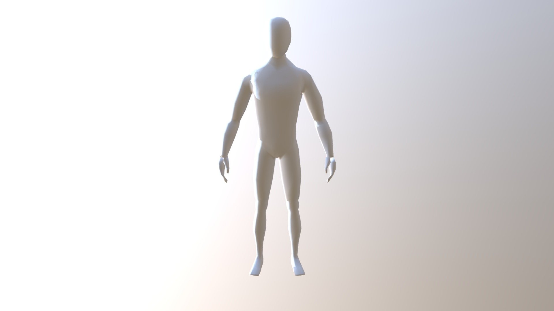 Male Form First Attempt - 3D model by TysonGersh [4290b2b] - Sketchfab