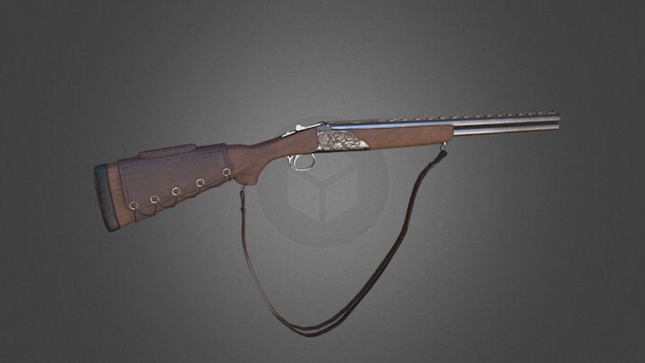 Shotgun 3D Model
