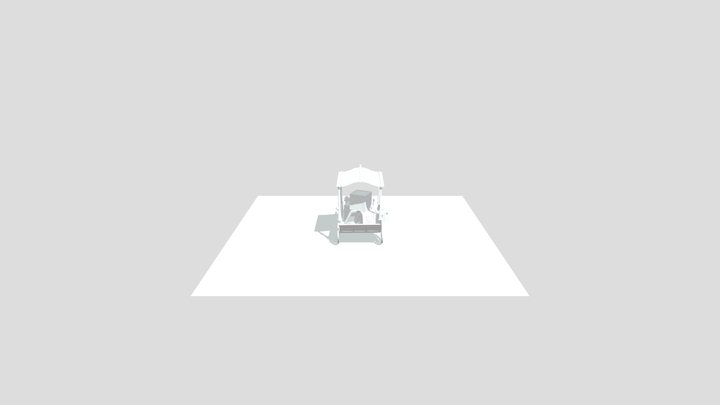 Kar met toevoegingen 3D Model