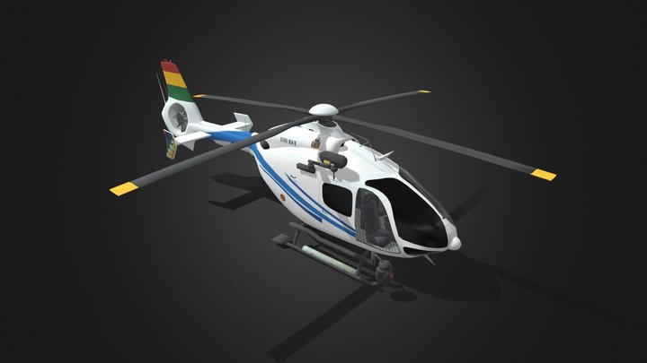Helicopter v2 3D Model