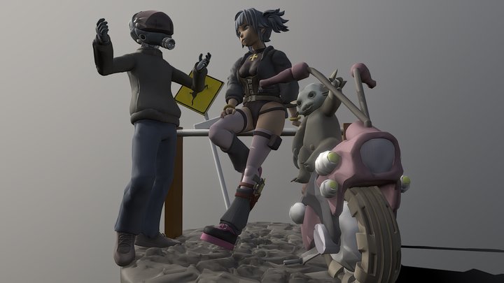 アドベンチャー 1 3D Model