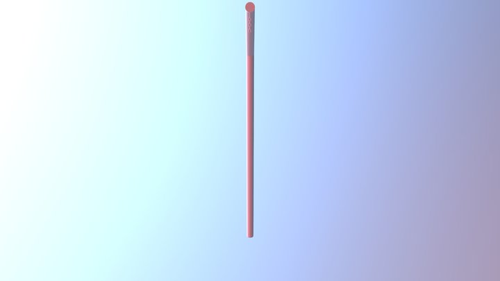 Lantern Pole 3D Model