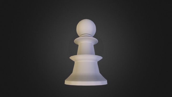 Schackpjäs 3D Model