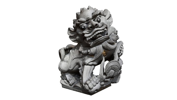 Foo Lion - Malacca - Malaysia 3D Model