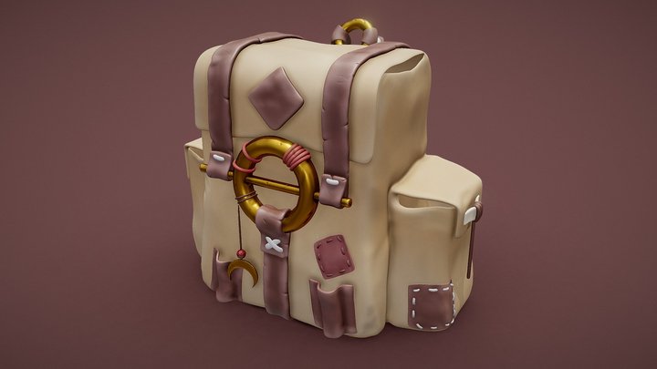 Bonny Backpack 3D Model