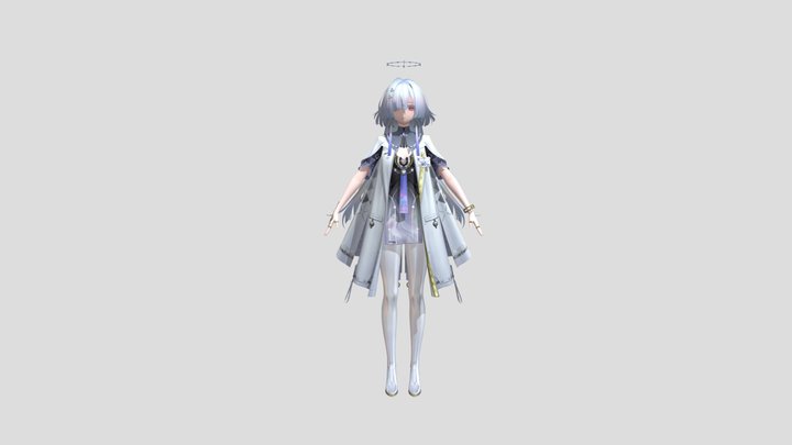 Mornye from Wuthering waves 3D Model