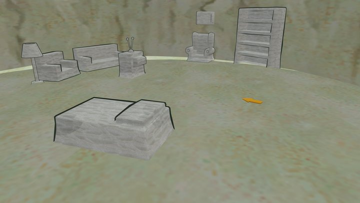 Tscp Patrick House Inside 3D Model
