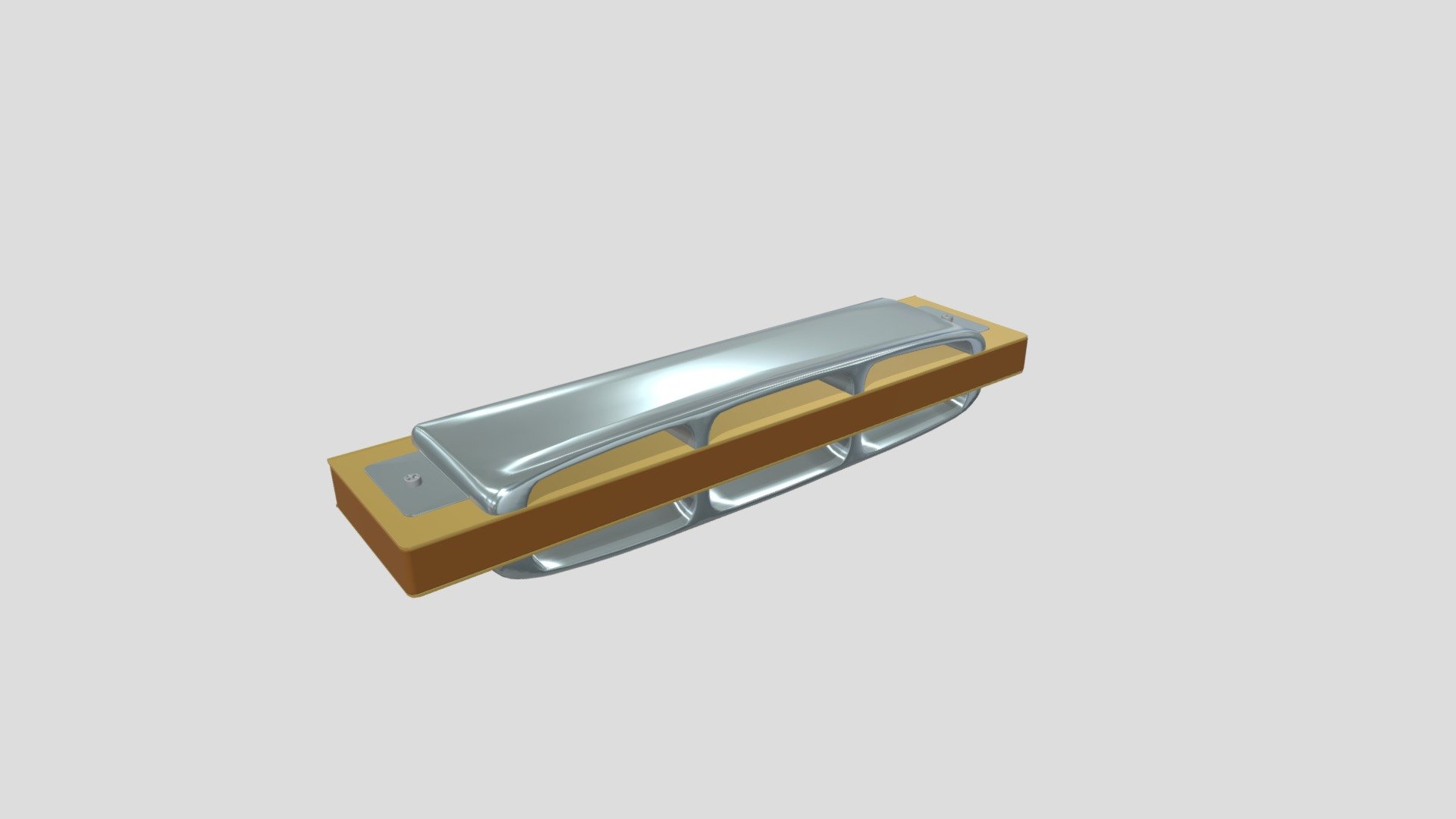 Harmonica DraftPunk Download Free 3D model by crfrog [4294d4f