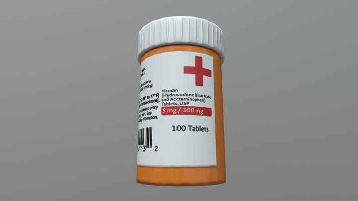 Pills 3D Model
