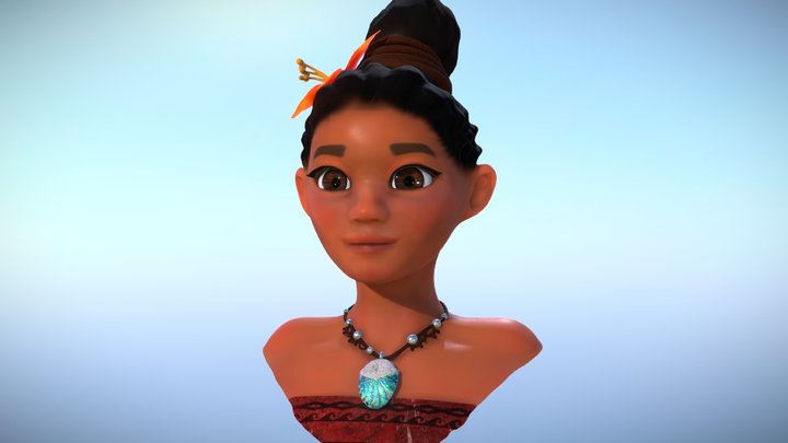 Moana 3D Model