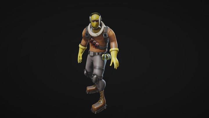 The recruit 3D Model