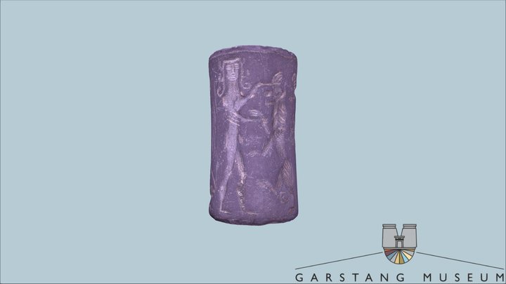 Syrian Cylinder Seal 3D Model