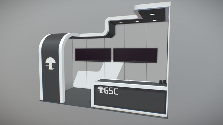 Convention booth / Exhibition stand  #3 3D Model