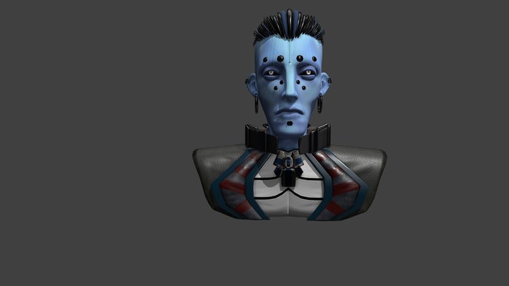 Charcacter concept 1 3D Model