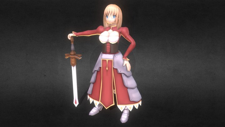 Warrior Women 3D Model