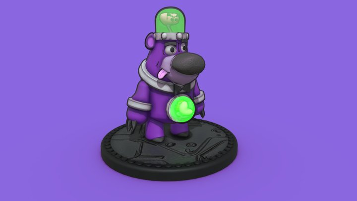 boskov from evil con carne 3D Model