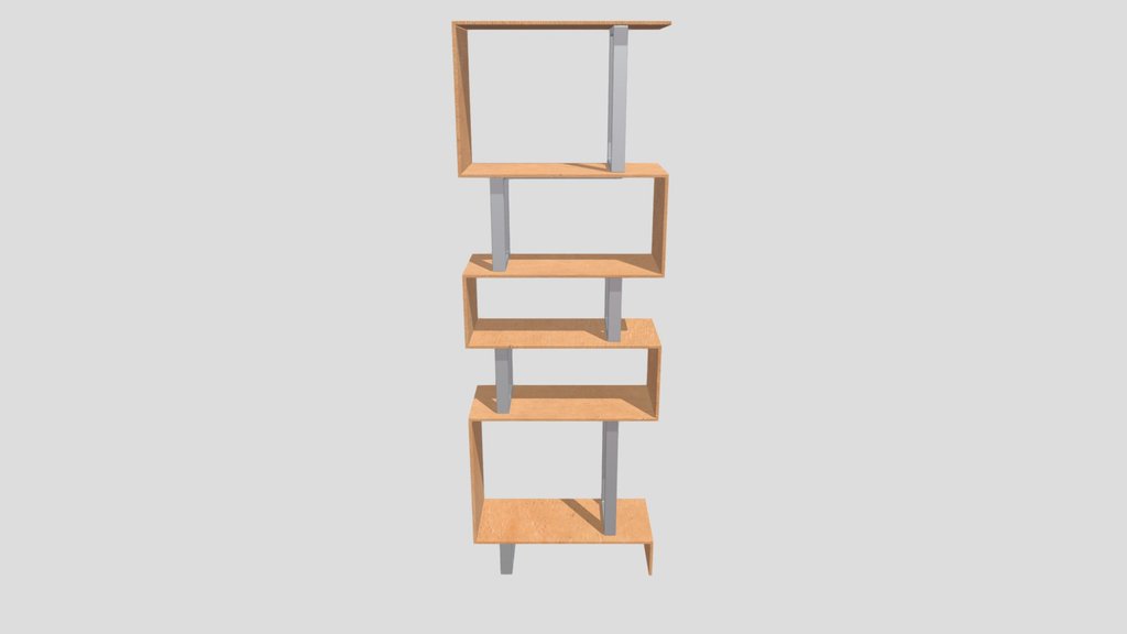 Zigzag Bookshelf