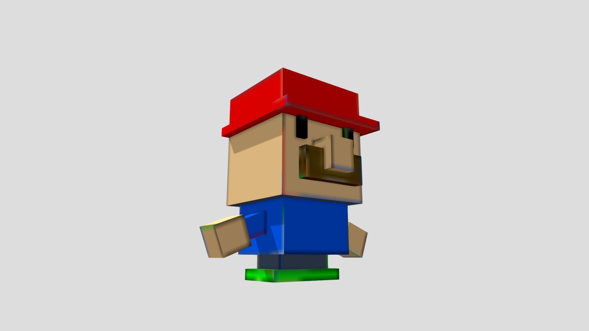 cube man - Download Free 3D model by Mik.Sriklam [429919e] - Sketchfab