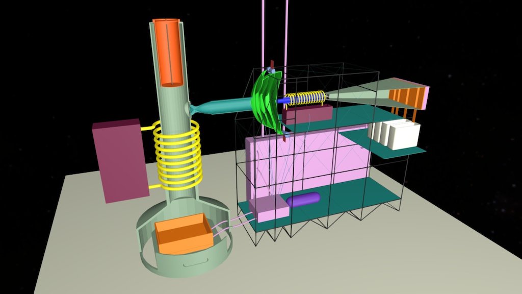 Dust Roaster Cutaway Schematic