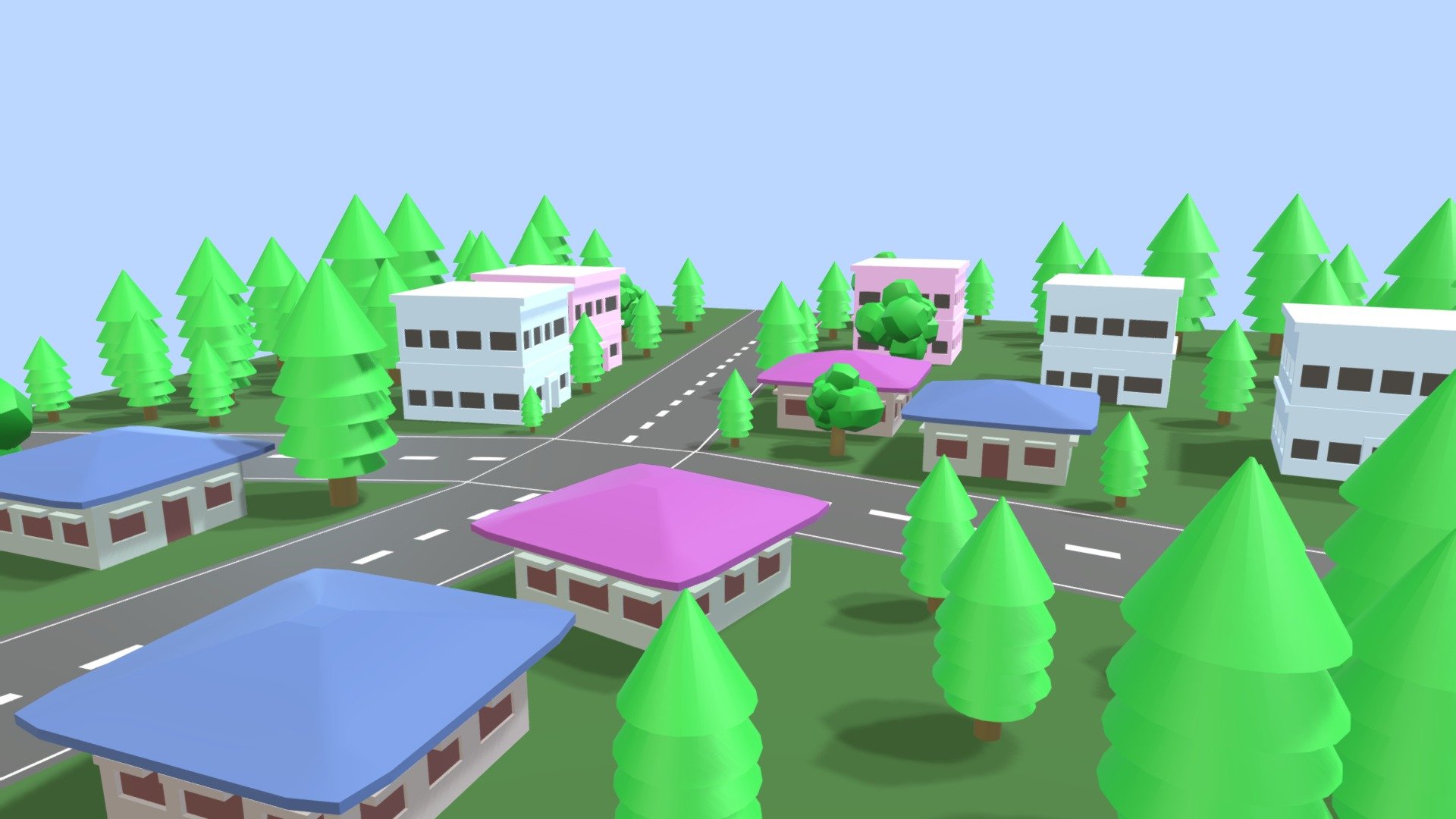 Free Low Polly Map for game developers - Download Free 3D model by x ...