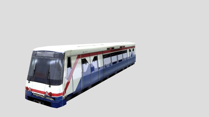metro train - burnout 3 – Free 3D Model STL