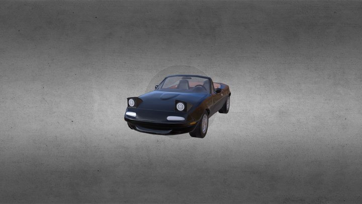1996 MAZDA MIATA MX-5 3D Model