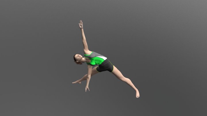 Extended Triangle Pose 3D Model