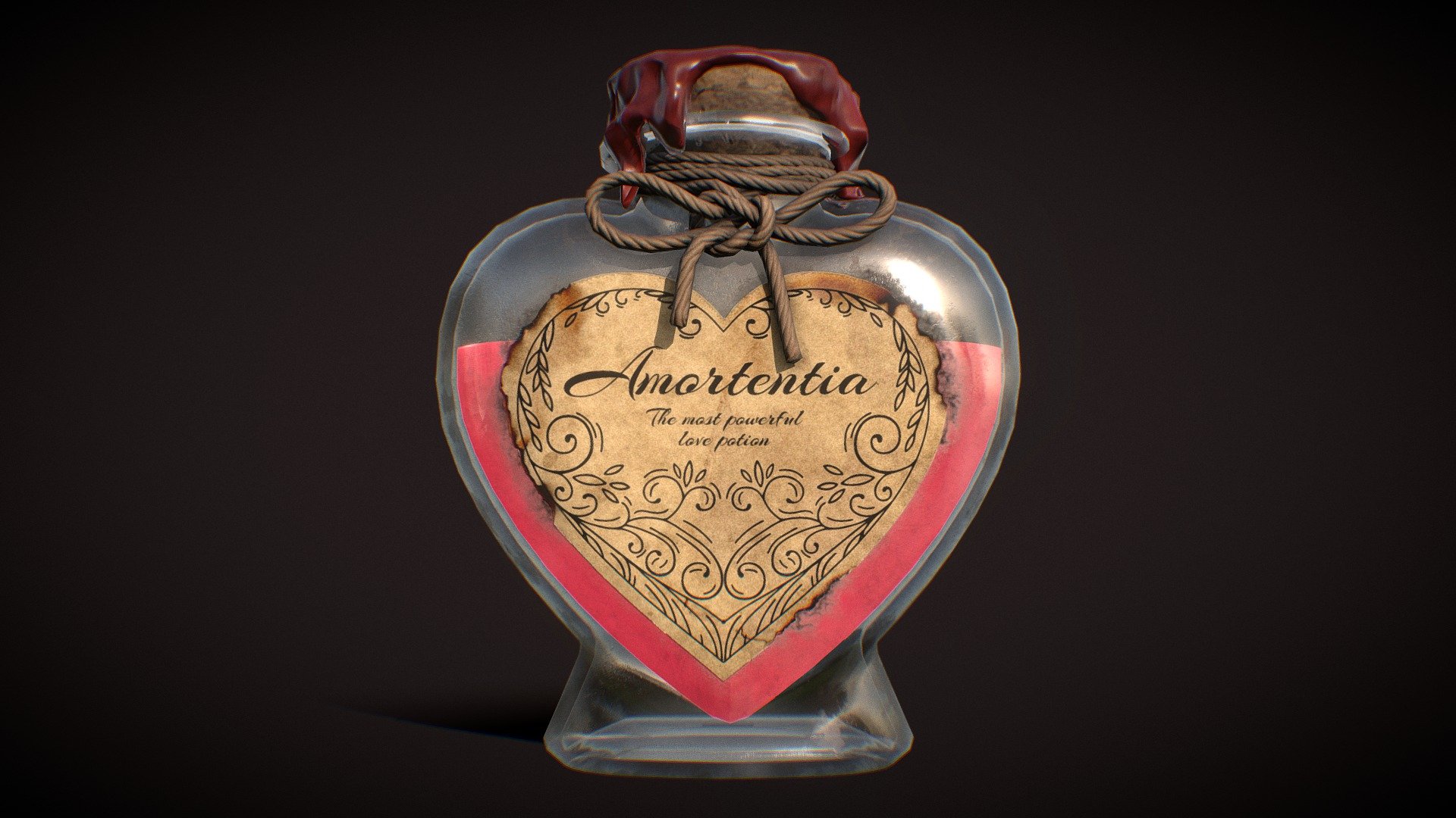 Love Potion Amortentia Buy Royalty Free 3D Model By Karolina 
