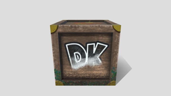 DK Crate 3D Model