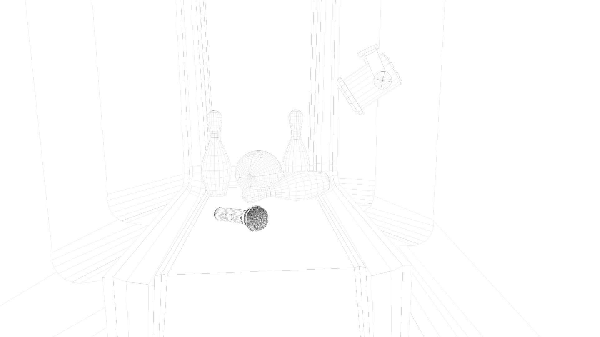 bowling render mesh