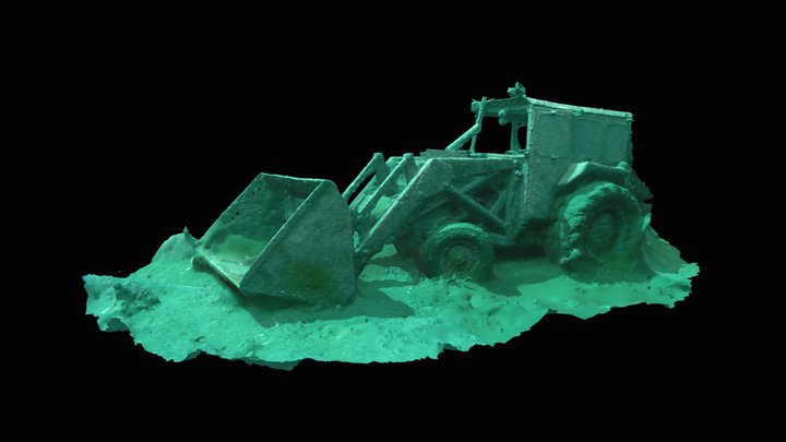 Underwater Tractor 3D Model