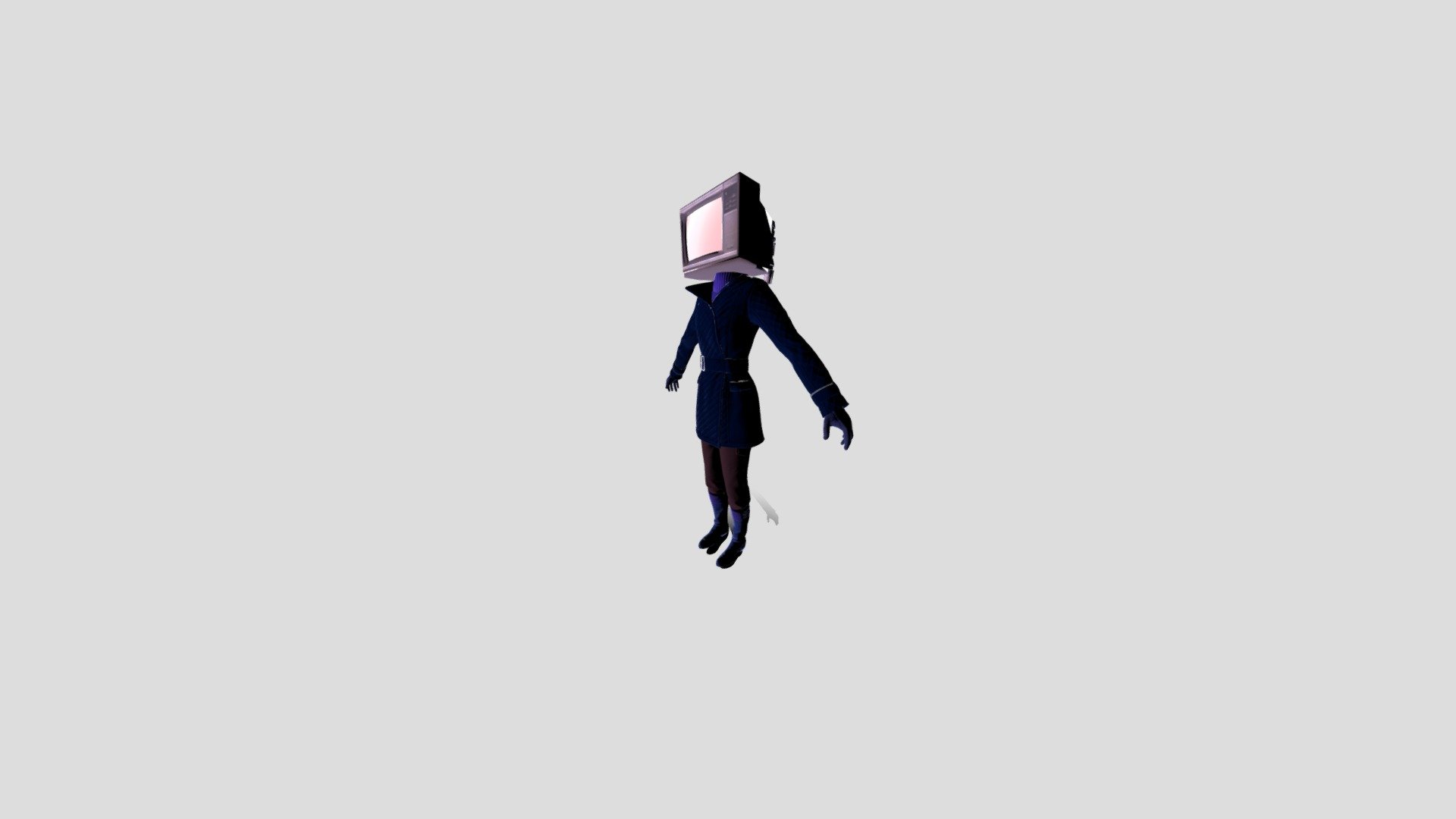 Tv woman - 3D model by Nayhay the dev (@Nay_Hay) [429f629] - Sketchfab