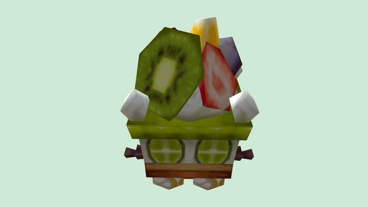 Cake Car 3D Model