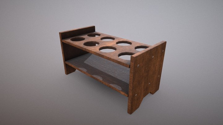 Wizard_Table_Potion_Holder_02 3D Model