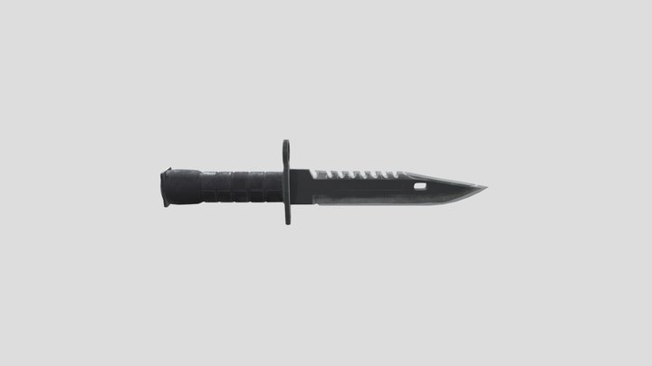 M9 Bayonet Normal 3D Model