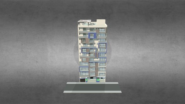 Plateau R+10 DKR 3D Model