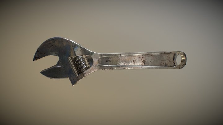 Wrench 3D Model