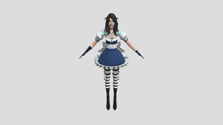 AliceBadGirl 3D Model