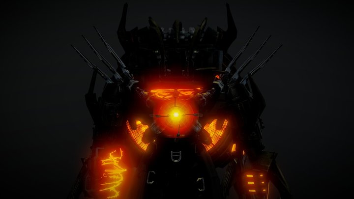 Watchman of Doom 2.0 1/2 (Redesigned) 3D Model
