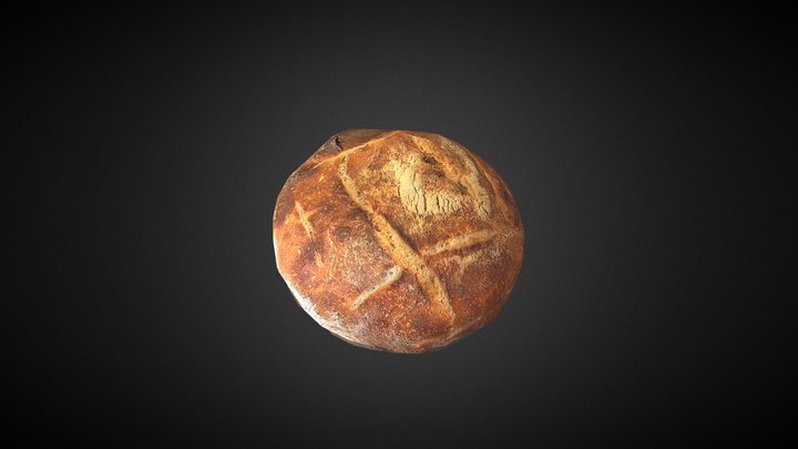 Pan Masa Madre 3D Model