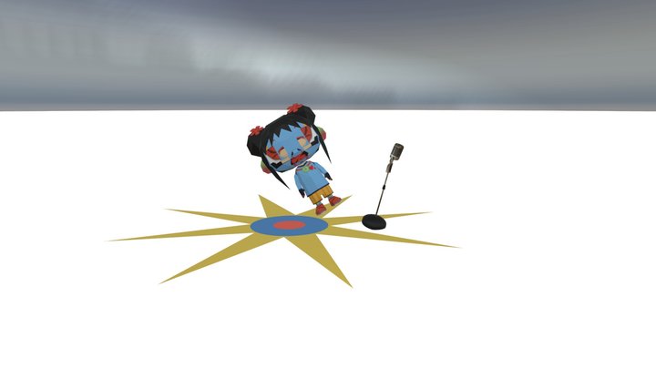 Kai Lan in The Gummy Bear Song Scene 13 3D Model