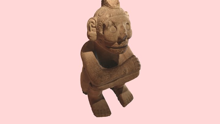 Figure-of-mictlantecuhtli 3D Model