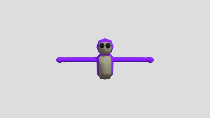 gorilla-tag-fan-game-player-model-rigged-free 3D Model