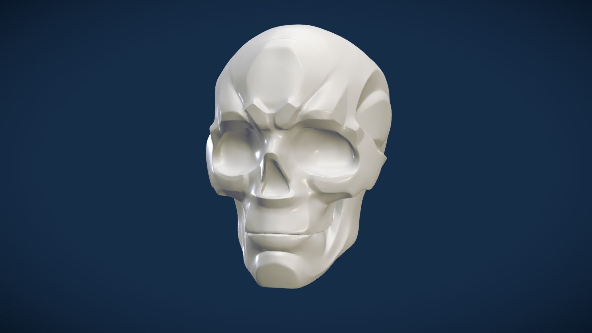 Skull (Schematic) - 3D model by romasharf [42a8aa6] - Sketchfab