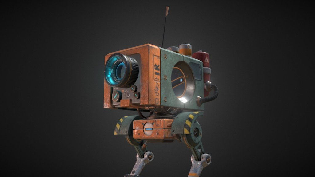 Robot - 3D model by renanlongatti [42a8c43] - Sketchfab